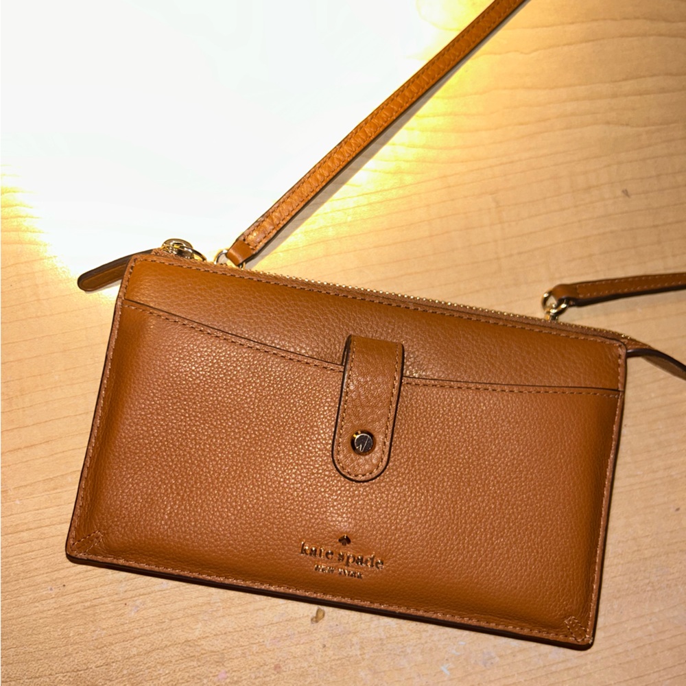 Brown small Kate spade crossbody bag